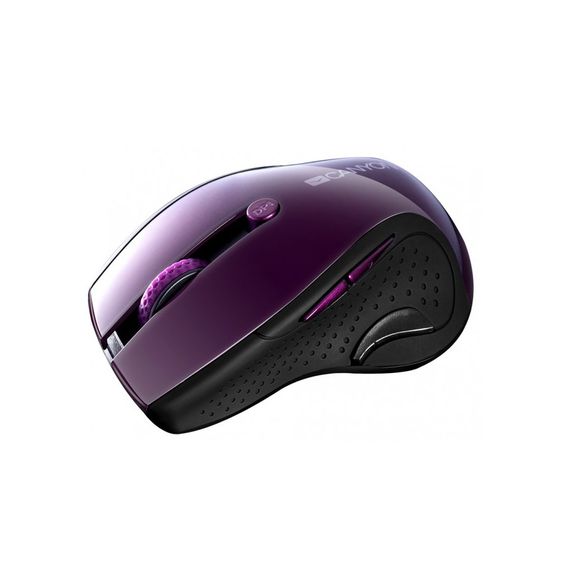 Мишка Canyon CNS-CMSW01P Wireless Purple/Black (CNS-CMSW01P) | Зображення 1