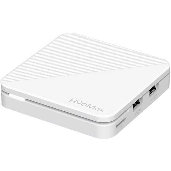 TV Медіаплеєр H96 MAX H313 2/16Gb/ Allwinner H313/ Android 14/ WiFi 2.4G+5G/LAN:100M/ | Зображення 8