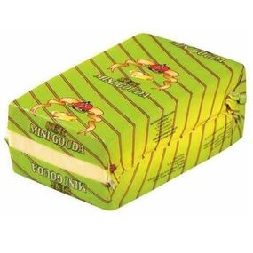 Сир напівтвердий Гауда Mini Gouda Mlekovita, 1кг