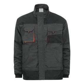 Куртка робоча зимова VIKING, сіро-чорна, розмір 62