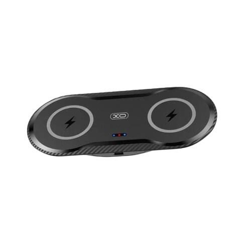 Мощное беспроводное зарядное устройство XO WX025 20W 2 in 1 Черный (WX025_539) | Зображення 5