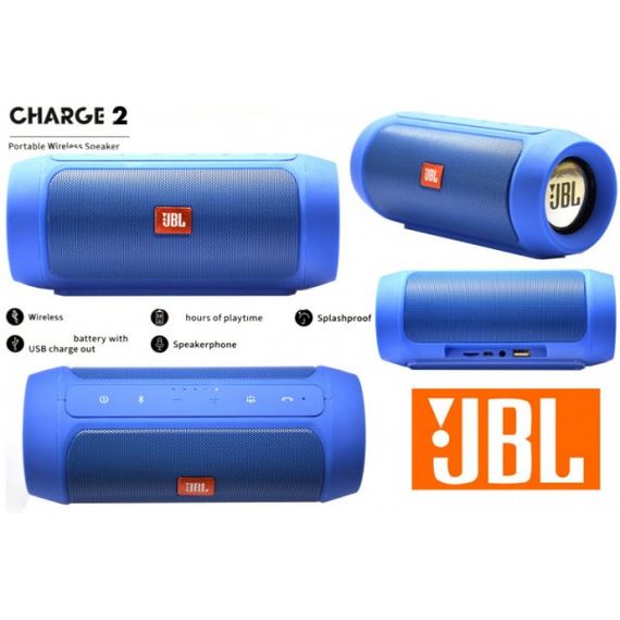 Акустическая система JBL CHARGE2+ J2 (аналог) Цвет: синий | Зображення 4