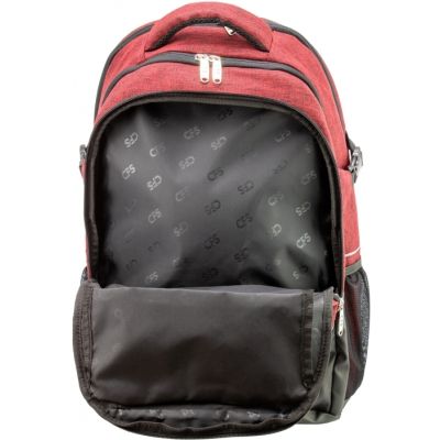 Рюкзак шкільний Cool For School Червоний з коричневим 175+ см (CF86745-03) | Зображення 2