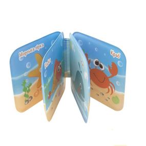 Десткая игрушка книжечка "Морские животные" 8740