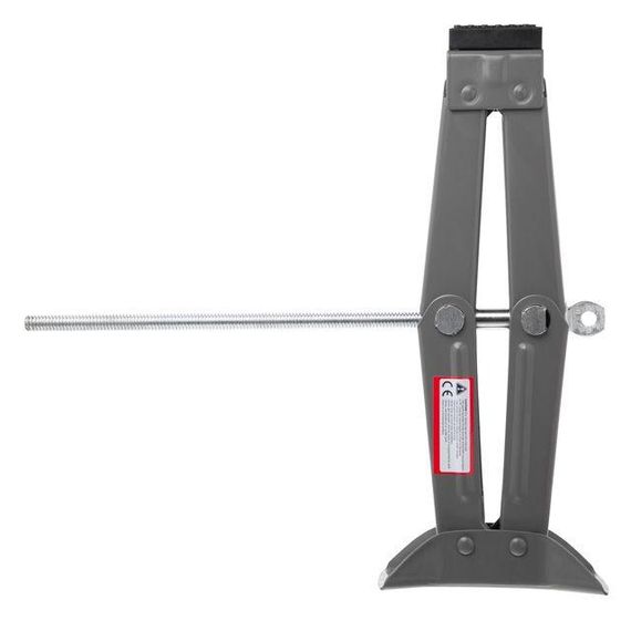 Домкрат механічний ромбоподібний 2т. з тріскачкою, гумовий упор., 110-400 мм INTERTOOL GT0185 | Зображення 1