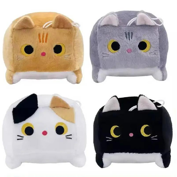 М'яка іграшка Котокуб 20 см Квадратний Кіт Дитячий знижка