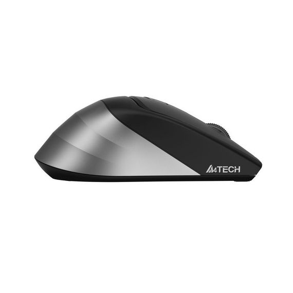 Миша бездротова безшумна A4Tech Fstyler FG35S (Grey), USB, колір чорний+сірий | Зображення 5