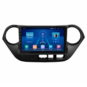 Штатная магнитола 9" Lesko для Hyundai i10 II 2013-2016 Top 4/64 4G WiFI GPS Хюндай