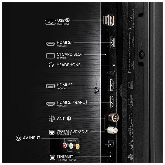 Телевизор Hisense 50E7Q | Зображення 5