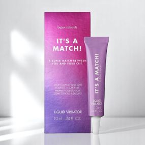 Рідкий вібратор Bijoux Indiscrets Clitherapy: It’s a Match! — збуджуючий гель для клітора, посилює чутливість і збудження