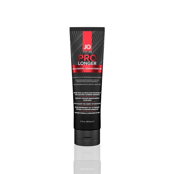 Пролонгер гель System JO Prolonger Gel (60 мл) з олією перцевої м’яти, гвоздикового перцю та пачулів