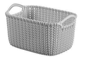 Корзина для хранения Curver (Курвер) Knit 3 л (03675) Светло-серый