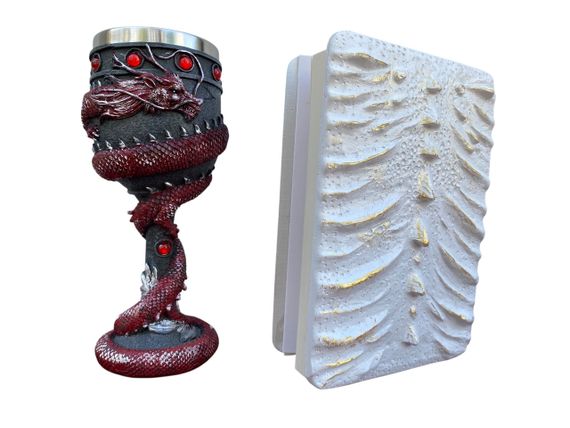 Подарунковий набір Келих 3D Танард Red і Блокнот 3D «Око Крижаного Хранителя» | Зображення 1