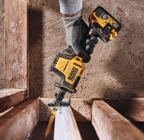 Пила сабельная аккумуляторная 18В бесщёточная DeWALT DCS369NT | Зображення 7