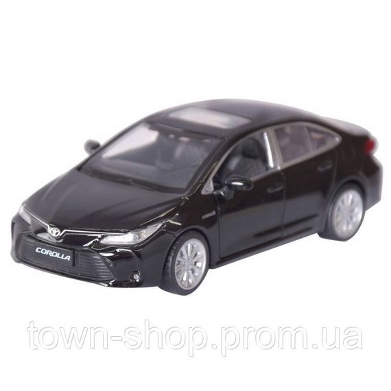 Машина металлическая Toyota Corolla Hybrid 68432(Black) масштаб 1:33