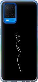 Чехол на Oppo A54 Силуэт1 "4590u-2306-17620"