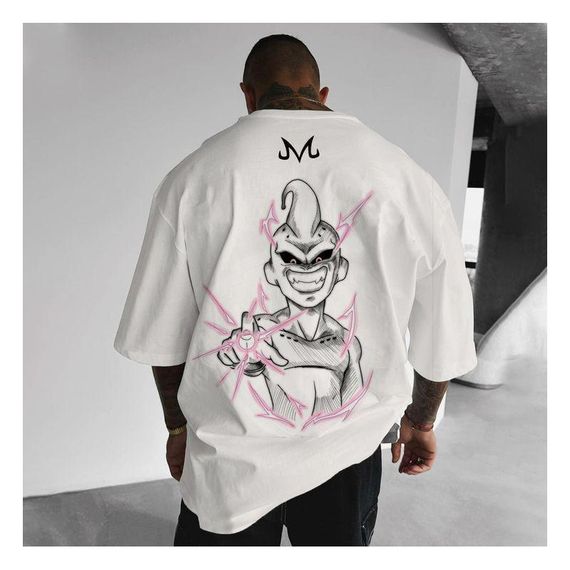 Футболка мужская с принтом повседневная S Белая