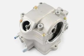 Головка циліндра 4T CB250 (у зборі, + клапани, кришка) (OHC, вод. охолодження, #1) KOMATCU