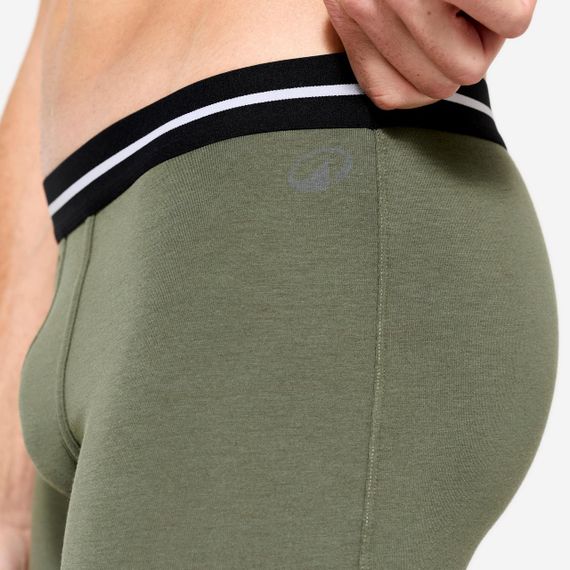 Боксери чоловічі бавовняні дві пари сірі/хакі - XL