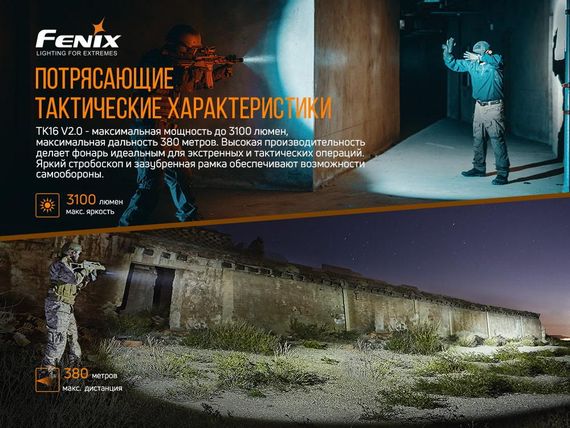 Ліхтар ручний Fenix TK16 V2.0 | Зображення 5