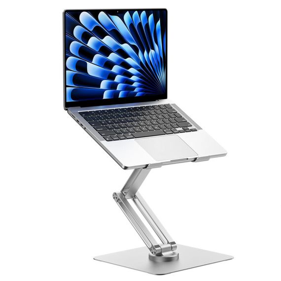 Подставка для ноутбука WIWU ZM-S801 Rotative Foldable Laptop Stand Silver