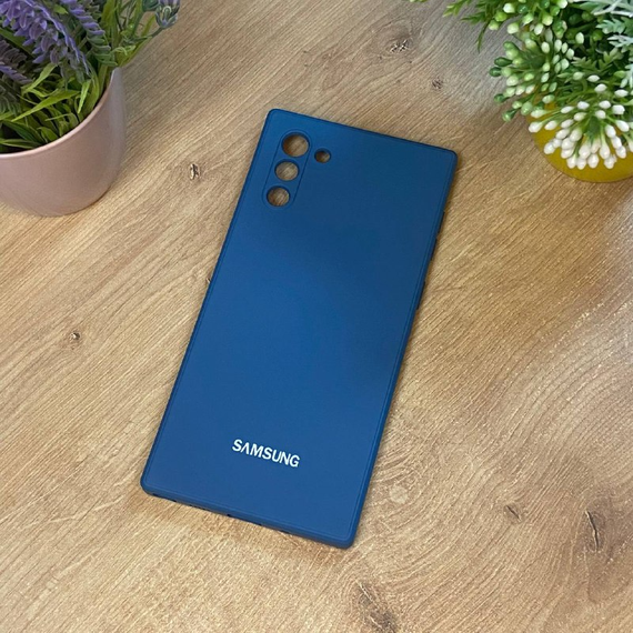 Чохол Samsung Note 10 софт тач Синій