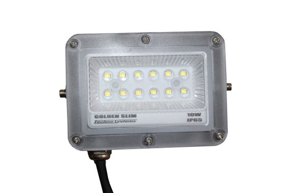 Прожектор LED 10W GOLDEN Slim 220V 1100Lm 4000K IP65 Ny95001191 | Зображення 1