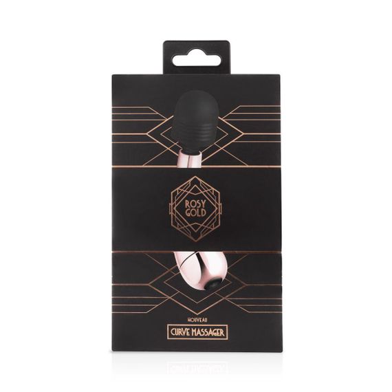Мінівібромасажер Rosy Gold — Nouveau Mini Curve Massager | Зображення 4