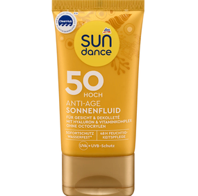 Антивозрастный Солнцезащитный флюид SUNDANCE Sonnenfluid Gesicht Anti Age LSF 50 50 ml