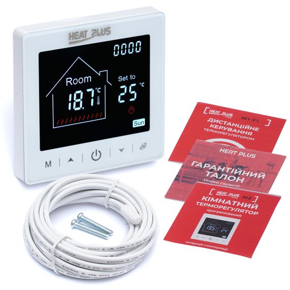 Терморегулятор сенсорний M2-1.716 White WIFI | Зображення 3