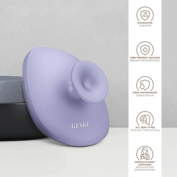Щітка для тіла GESKE Body Brush 4в1 starlight, Фіолетовий | Зображення 2