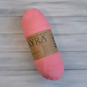 Простирадло 200х220+25 см махрове на резинці Коралове