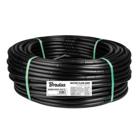 Трубка крапельна з компенсацією тиску Bradas Ø 16мм / 0,9мм / 33см / 2 л/год – WATER FLOW DRIP – 100 м DSWWF160933-200-100