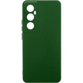 Чохол Silicone Cover Lakshmi Full Camera (AA) для Realme C65 4G Зелений / Dark green