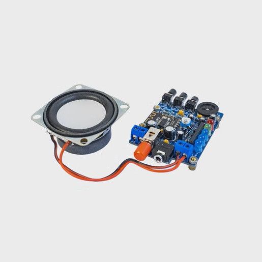 Радиоконструктор блютуз колонка, акриловый корпус DIY Kit сделай сам | Зображення 5