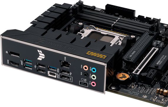 Материнcкая плата ASUS TUF GAMING B650M-PLUS sAM5 B650 4xDDR5 M.2 HDMI DP mATX 90MB1BG0-M0EAY0 | Зображення 5