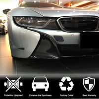Накладки на передній бампер Flap (Карбон) для BMW I8 2014-2020 рр | Зображення 4