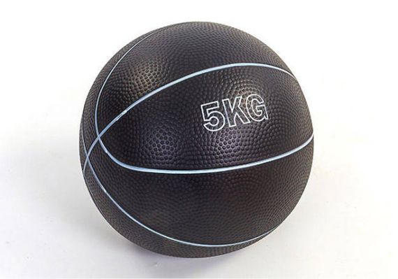 Медбол EasyFit MedicBall 5 кг медичний м'яч-слембол без відскоку Чорний (EF-8407-5)