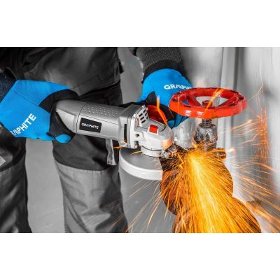 Шлифовальная машина Graphite 125мм, 1100W, 11000об/мин, 2.7кг (59G110) | Зображення 1