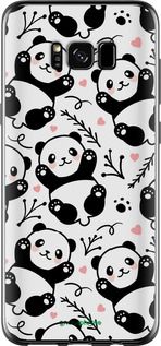 Чохол на Samsung Galaxy S8 Панди "4318u-829-2448"