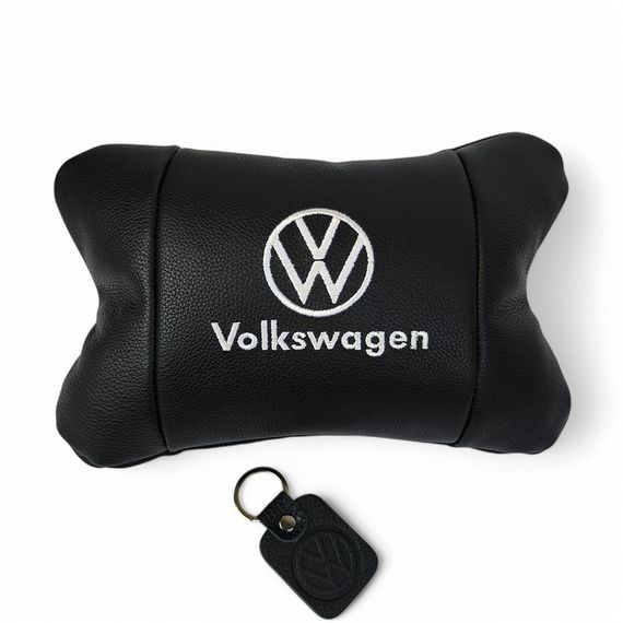 Оригінальний подарунок автомобілісту Volkswagen 1шт, Подушки-підголівники для салону автомобіля AF-43 | Зображення 2