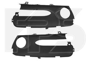 Решетка бампера левая+правая Renault Scenic '12-16 (кроме Grand Scenic 12-14) (FPS)