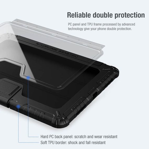 Чохол-книжка Nillkin Bumper Pro для Apple iPad Pro 12.9" (2020-2022) / Air 13" 2024 Black | Зображення 6