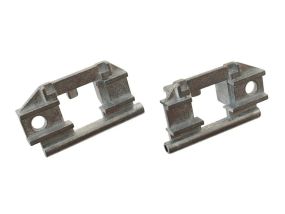 Peugeot 206 (98-12) ремкомплект люка комплект ремонту люка 2 шт (металеві затискачі), Пежо 206