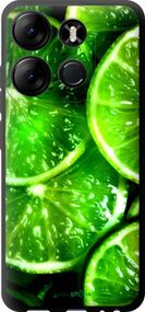 Чохол на Infinix Smart 7 Зелені часточки лимона "852b-3195-2448"