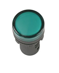 Лампа AD22DS d22mm зелена 110V AC/DC Ny95502211