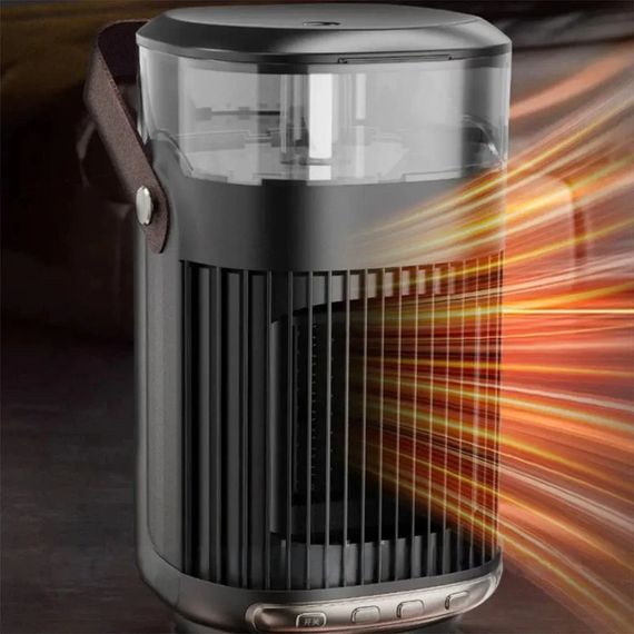Портативний обігрівач із зволожувачем повітря 2в1 800Вт XPRO Heating Humidifier (234573977_567) | Зображення 3