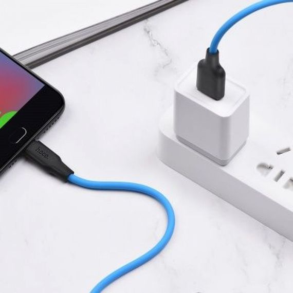 Кабель Hoco X21 Plus Silicone Micro USB (2m) | Зображення 7