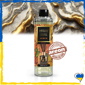 Наповнювач для аромадифузору Areon Home Perfumes Refill Exclusive Aurum 260мл