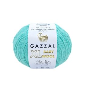 Gazzal BABY WOOL XL No 820 пряжа для в'язання Gazzal